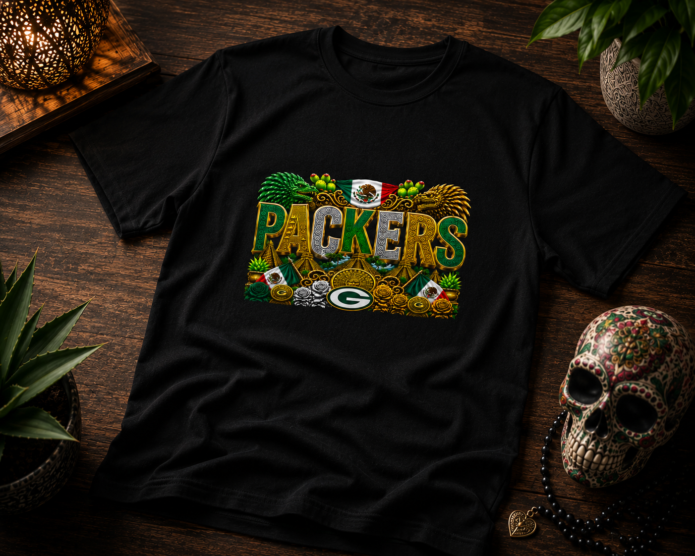 🏈 Packers x México Heritage Tee | Shopify Product Description